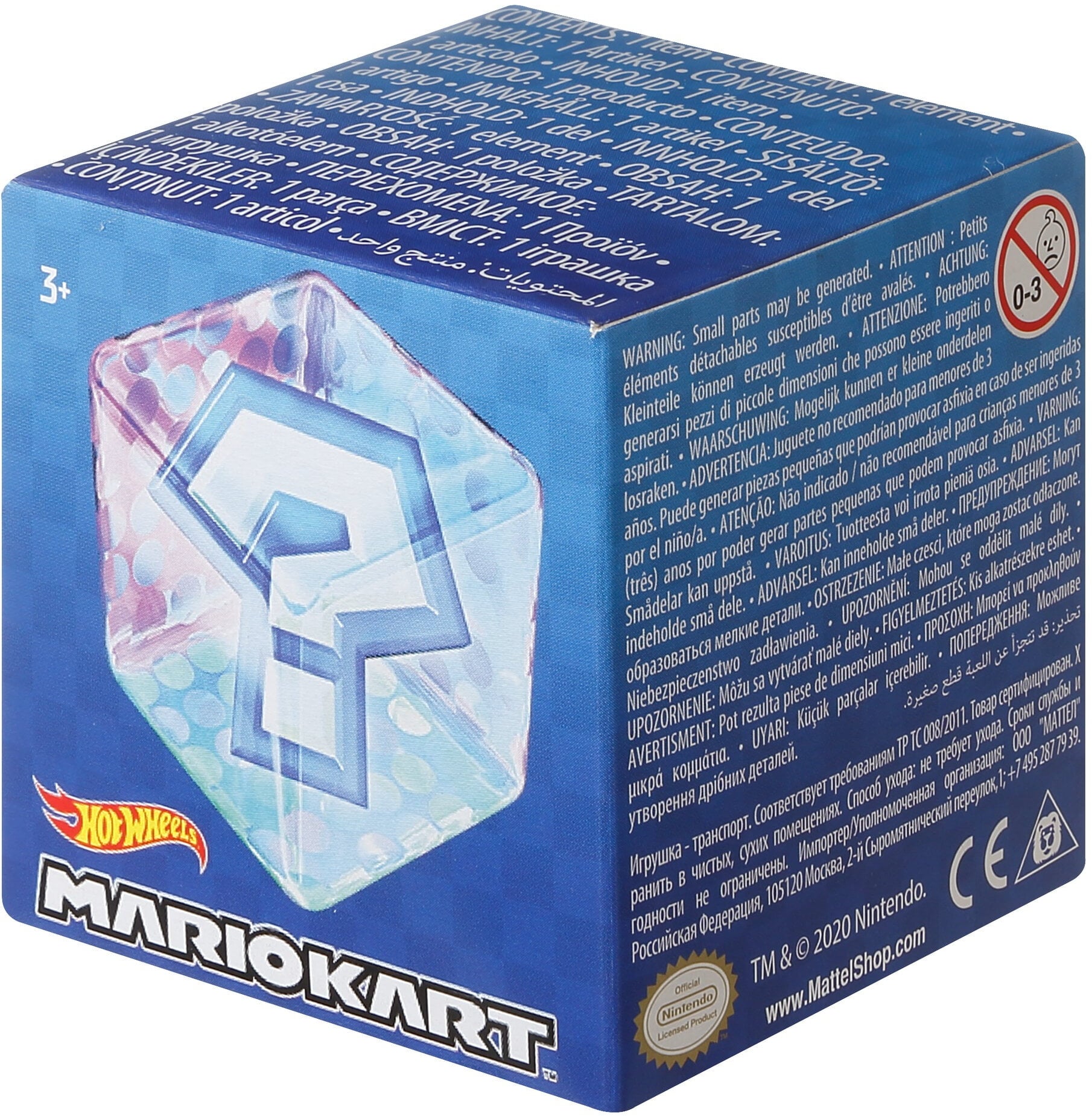 Hot Wheels Mario Kart Accessory Vehicles for Hot Wheels Track (Character May Vary)