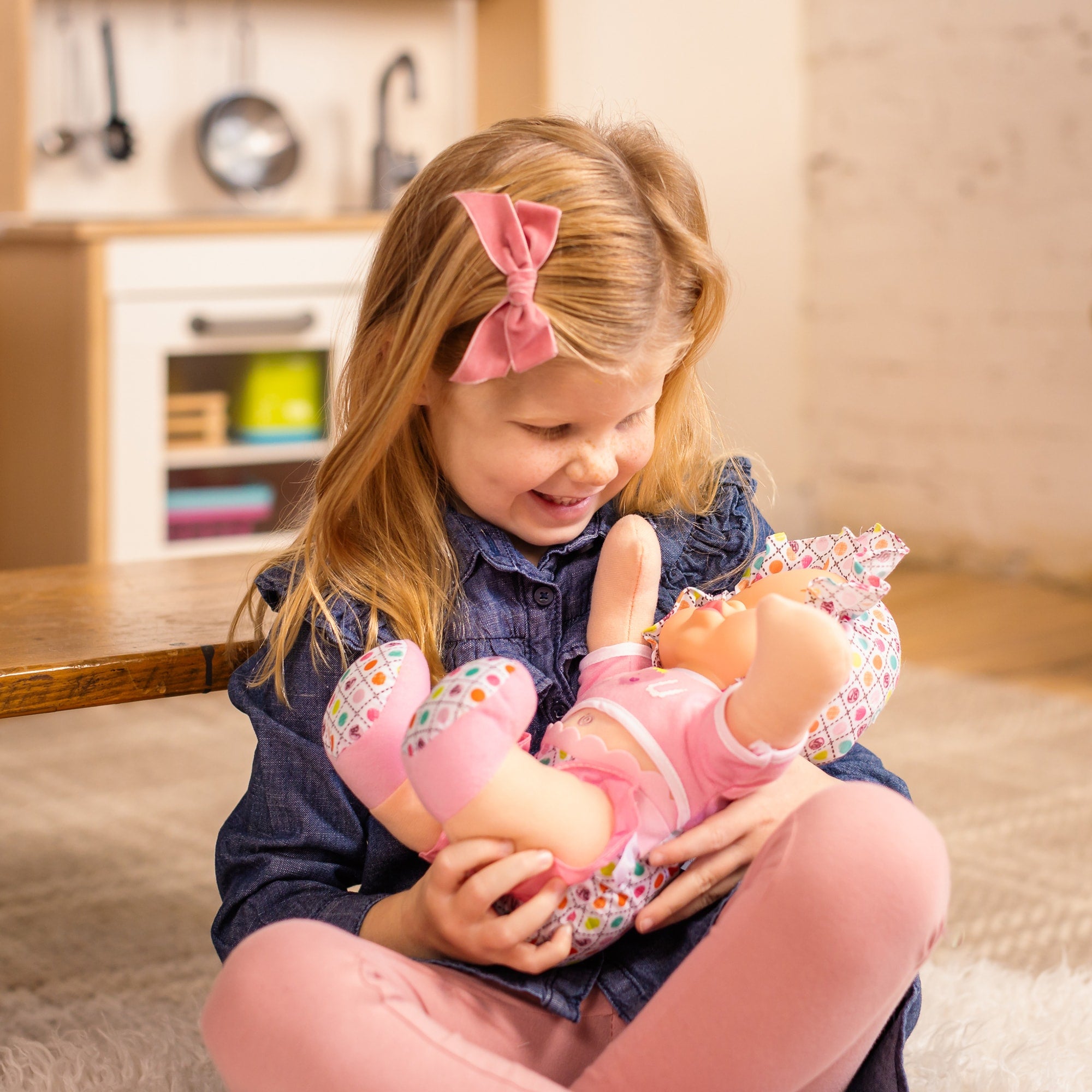 Baby's First Smartie Pants Pink Toy Doll  - All Ages