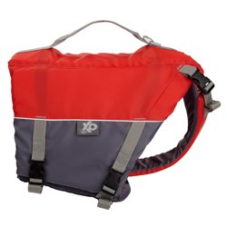 X2O CFD Red Dog Life Vest， Large (Pet Life Vest， Life Jacket， LG)