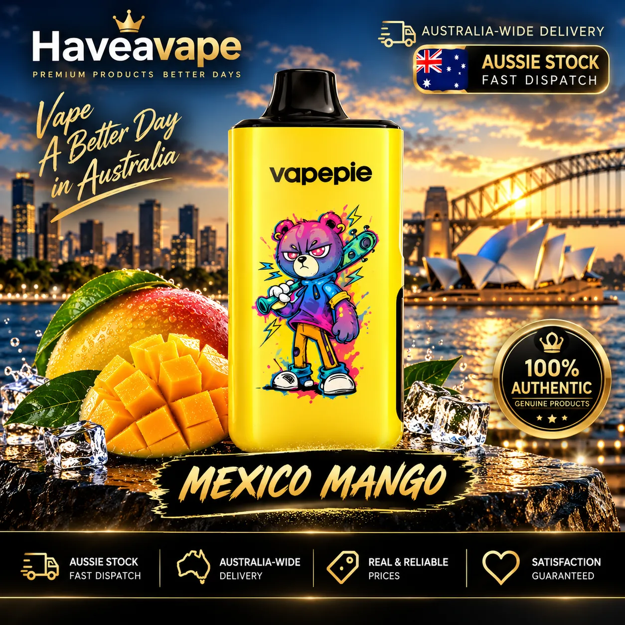🎉Vapepie Pro 40000 PUFFS ( Sydney Stock 🚚 )