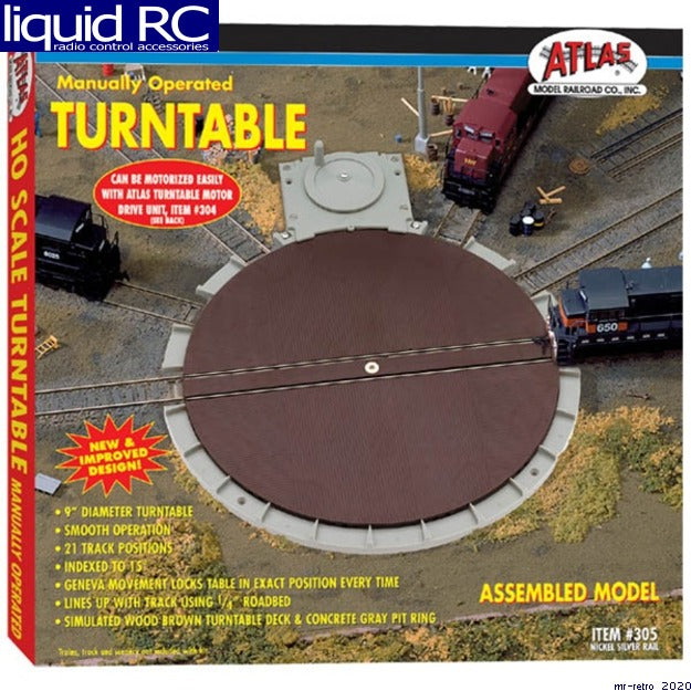 Atlas - Manual Turntable - HO