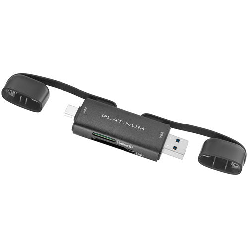 Platinum PT-CRSAC1 USB A and C Memory Card Reader