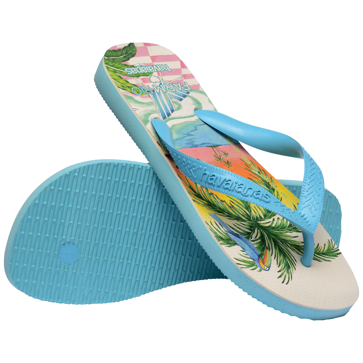 Chinelo Havaianas Farm Paisagem Solar