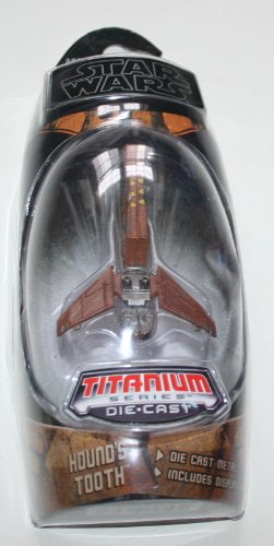 Star Wars 2009 Titanium Die-Cast Mini Vehicle Bossk's Ship: Hound's Tooth