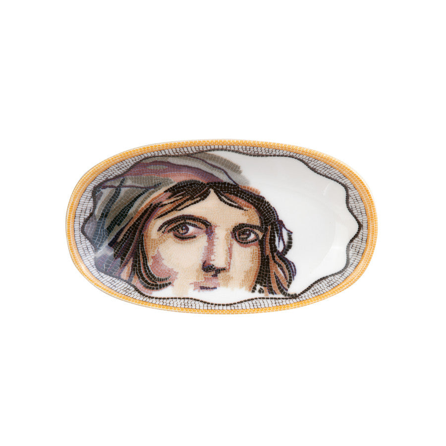 Karaca Zeugma White Oval Boat 19 Cm 153.03.06.2486