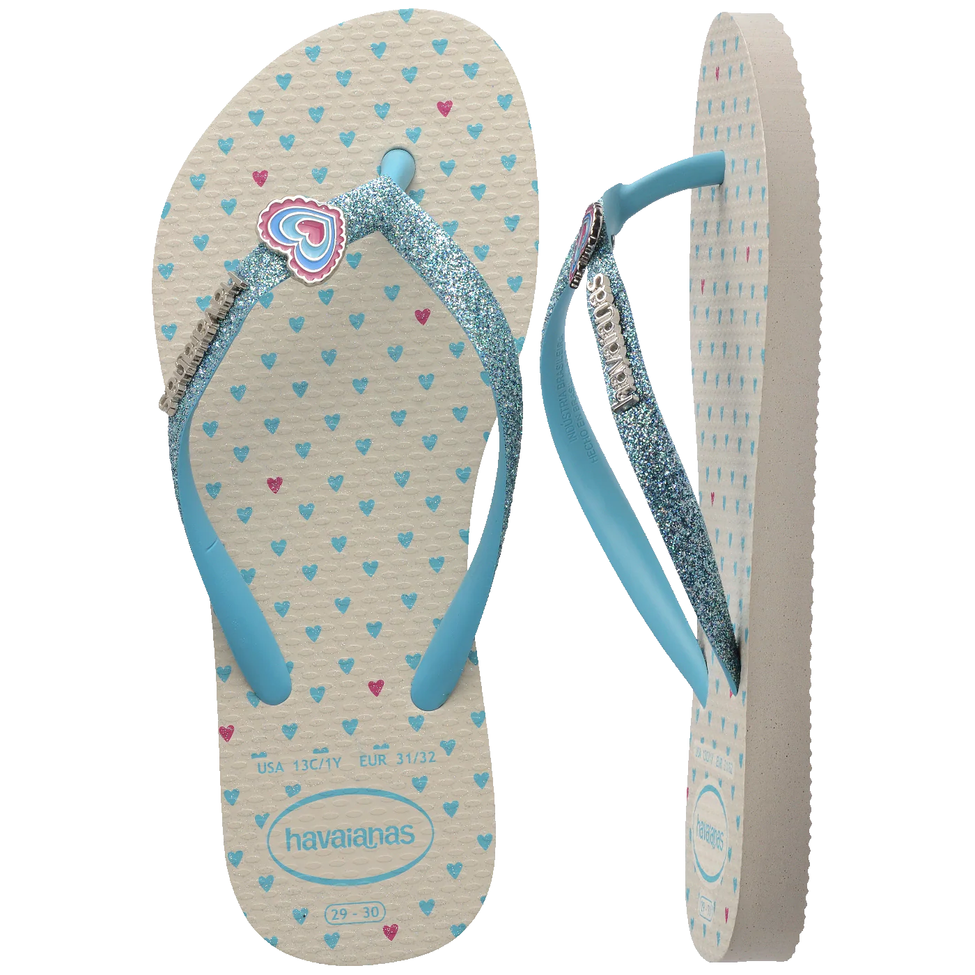 Chinelo Havaianas Infantil Slim Glitter II