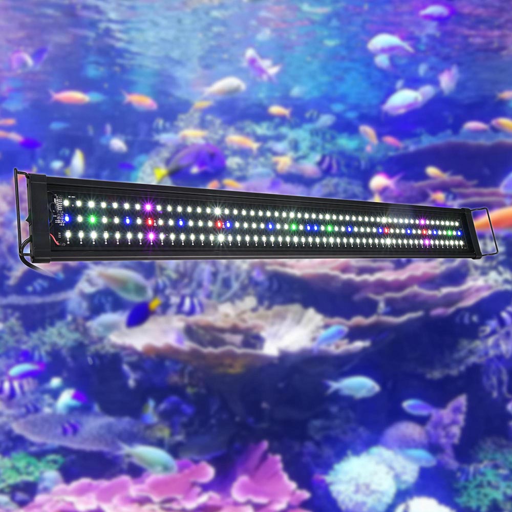 AquaBasik 156 LEDs Aquarium Light Full Spectrum 40