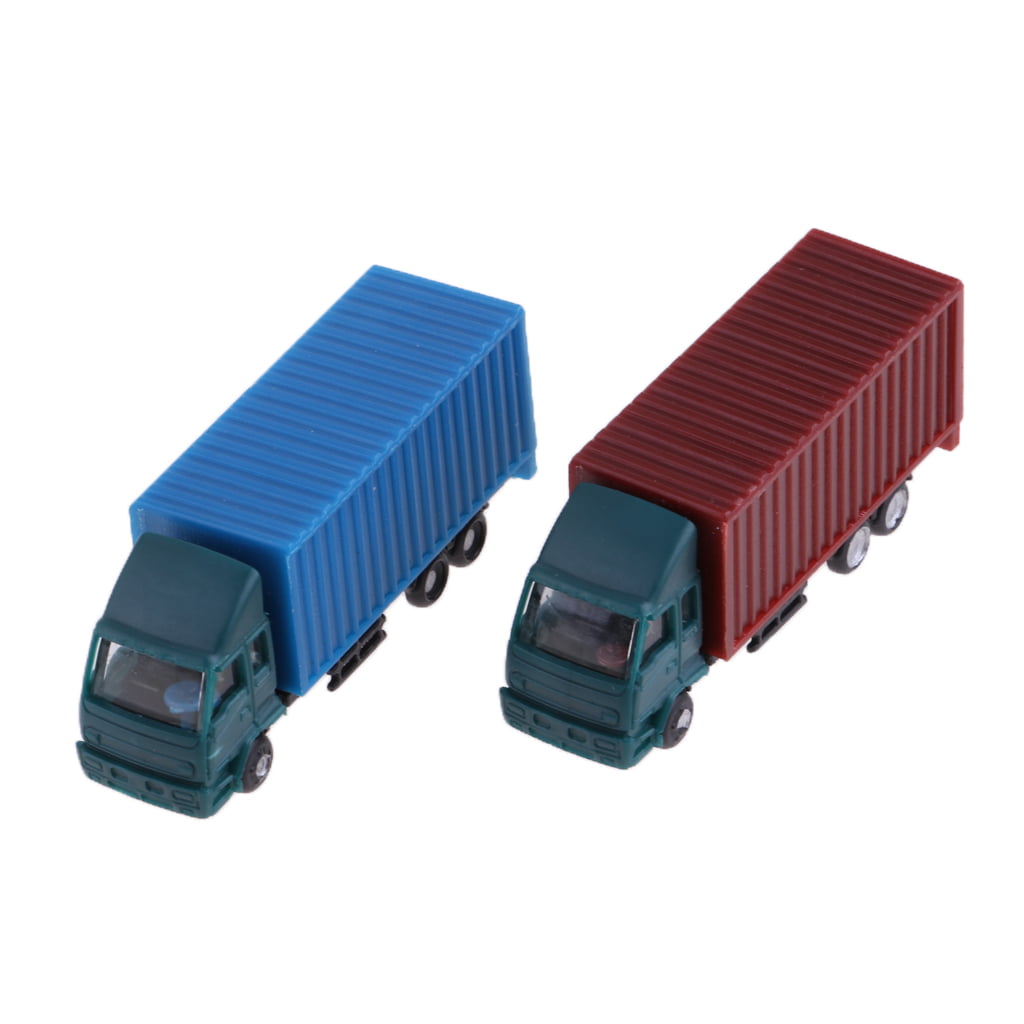 Container Truck Construction Vehicle /150 Scale Lorry Model Figure