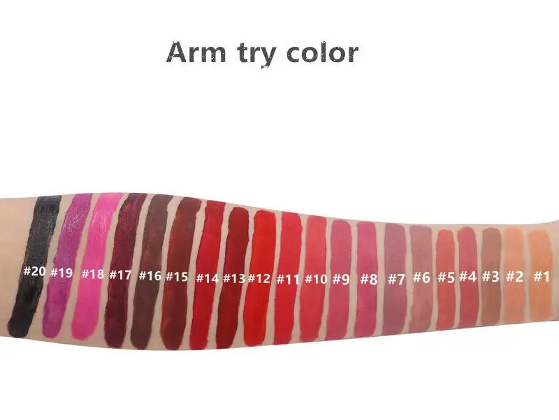 3pcs Long-Lasting Nude Private Label Matte Liquid Lipsticks Set