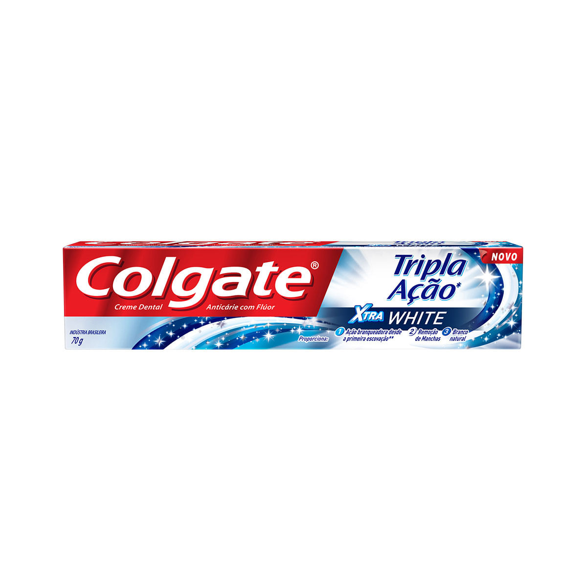 Creme Dental Colgate Tripla Acao Xtra White 70 g