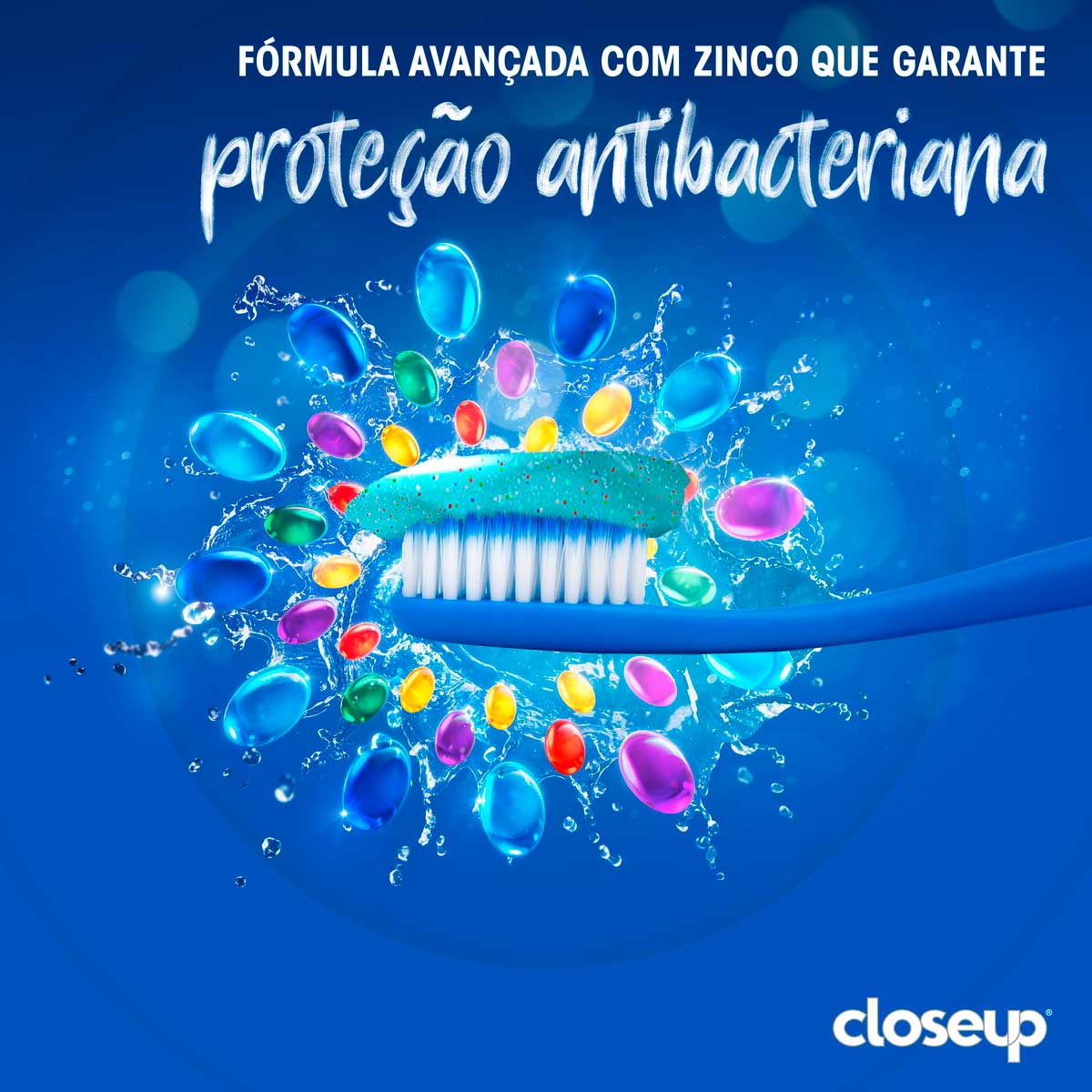 Creme Dental Closeup Multi Vitaminas +12 Beneficios Caixa 85g