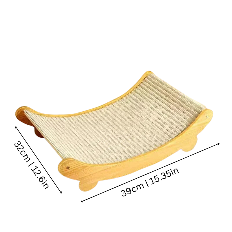 Premium Cat Scratcher Lounge – Comfort, Play & Furniture Protection | Clawtopia