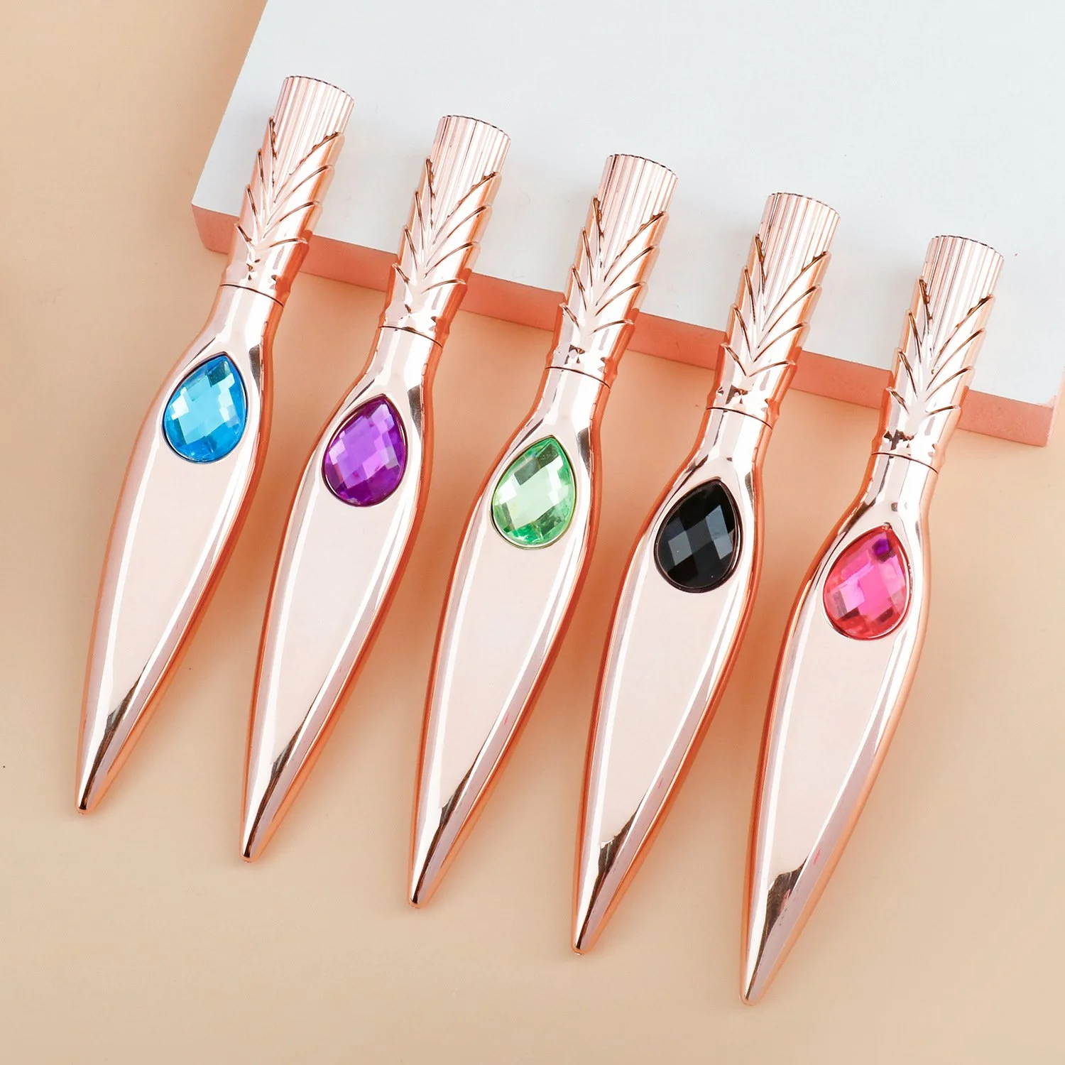 Custom Cosmetics Diamond Unique Tube Color Eyeliner Pencil