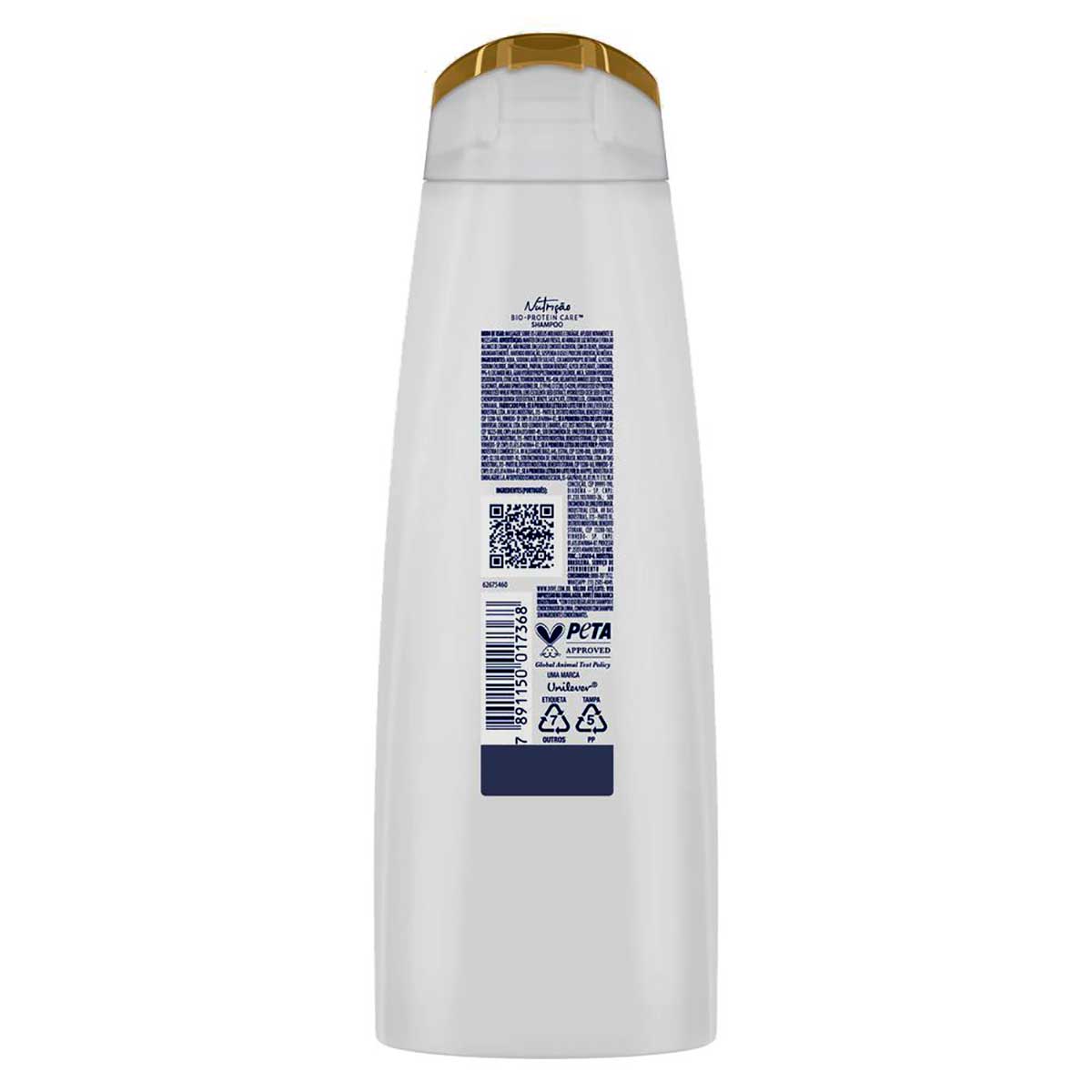 Shampoo Dove Nutricao + Fusao de Oleos 400 ml