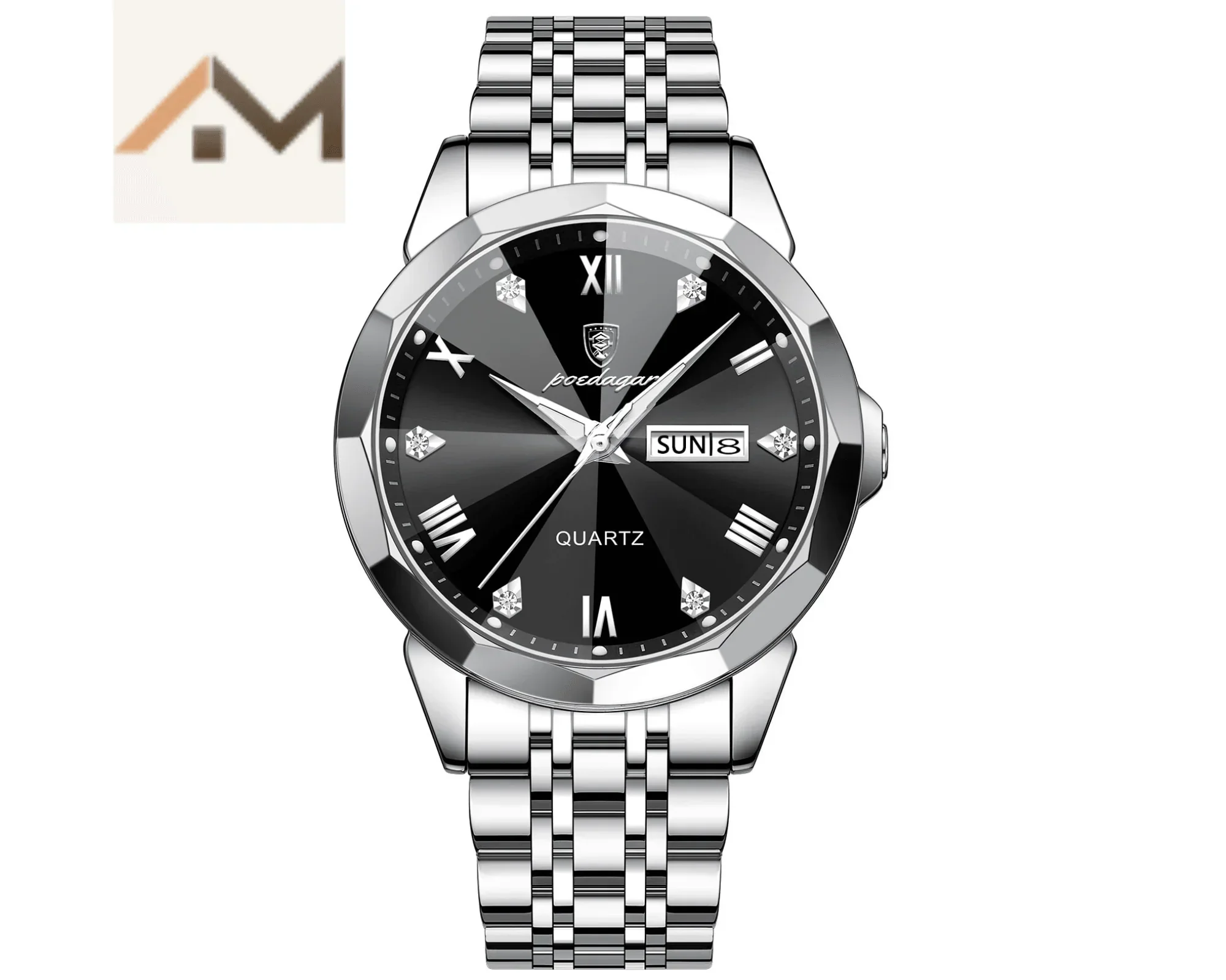 Relógio de Luxo Masculino - TimeMaster / Sinta o Poder do Tempo com o Relógio que Reflete sua Personalidade