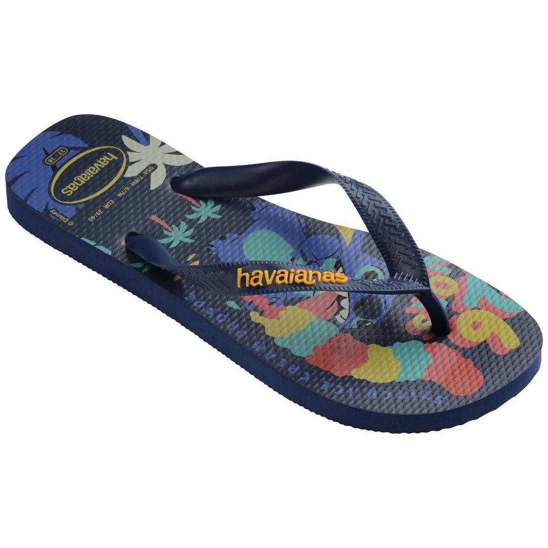 Chinelo Havaianas Top Disney Clássicos Stitch Azul