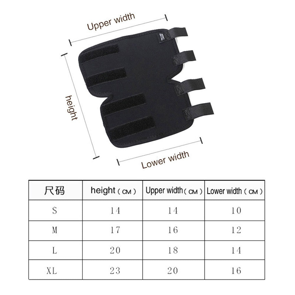 Yannee Dog Knee Pads Pet Recovery Protection Joint Knee Pads Leg Pads，Black S