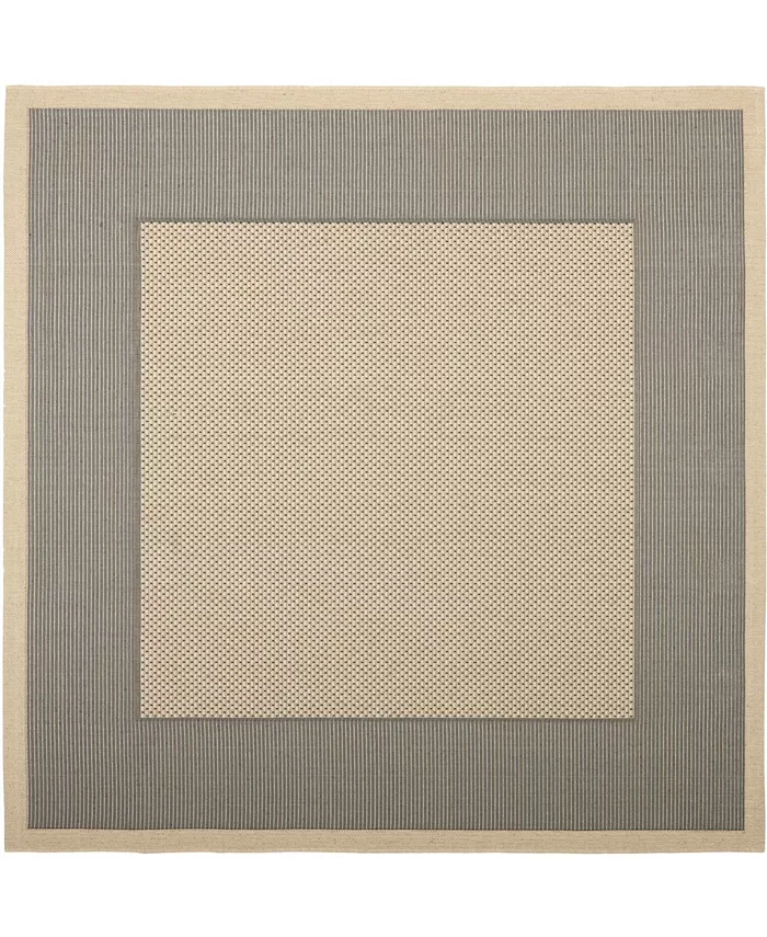 Safavieh Courtyard Gray and Cream 6'7