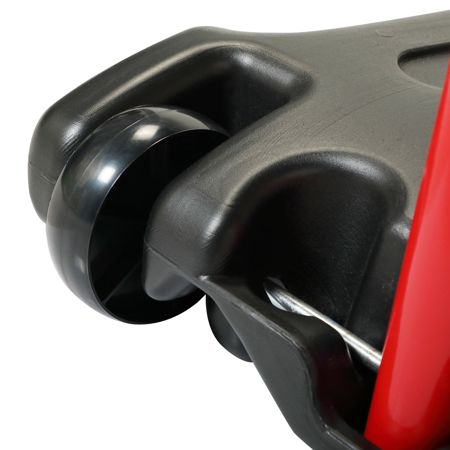 Dodensha Portable Removable Basketball Stand Kids Junior Height-Adjustable Hoop Stand with Wheels for Child，Black