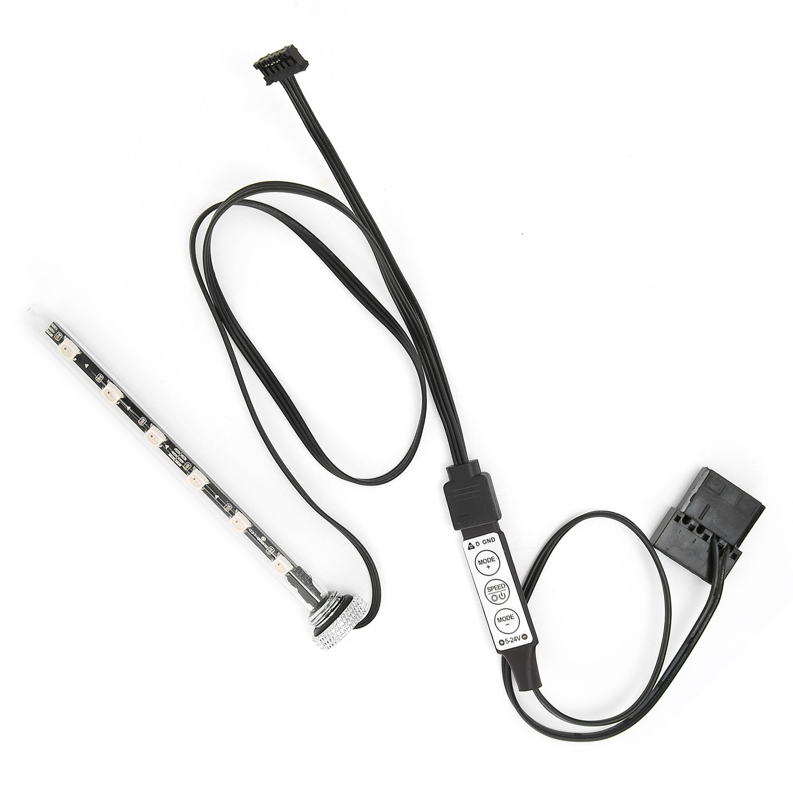 Water Cooling  Light， Water Cooling LED Light RGB  With Controller Drive For Fish  For Aquarium For Computer Water Cooling