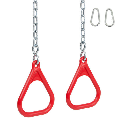 Swing Set Stuff Inc. Trapeze Rings with Chains (Pink)