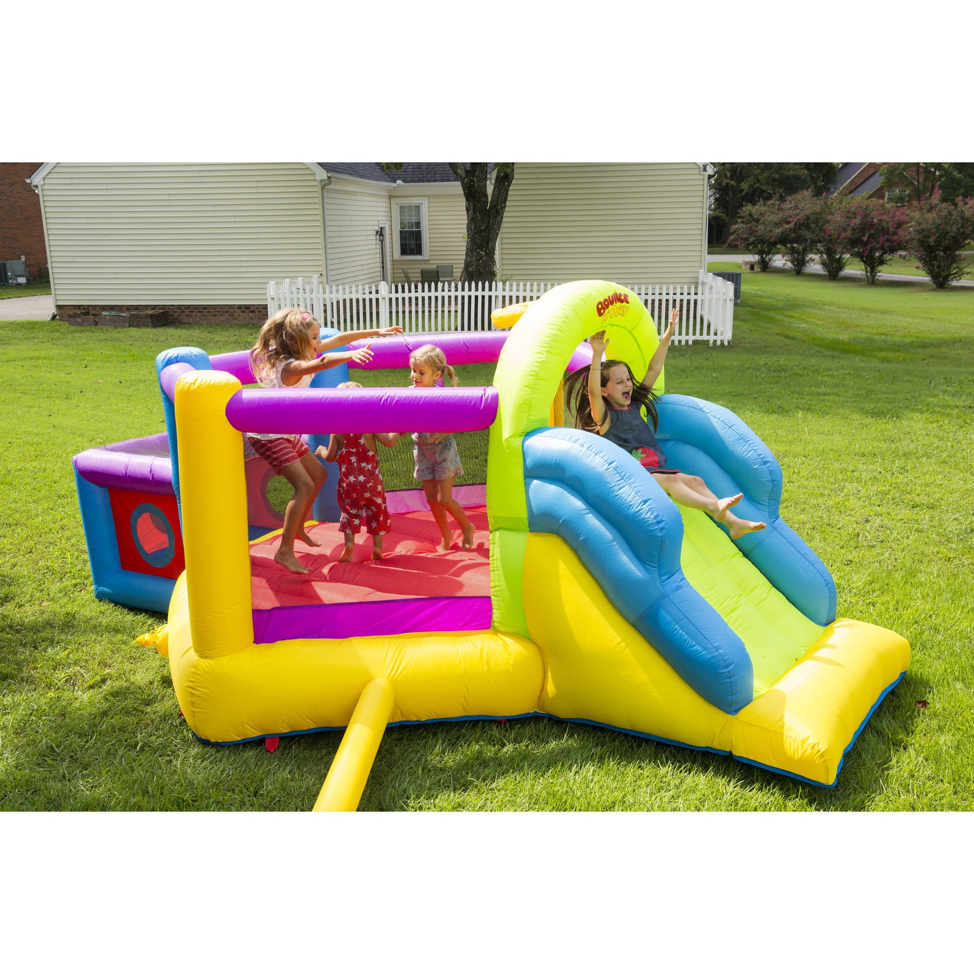 Magic Time Bounce 'N' Play Super Fort Sport Bouncer