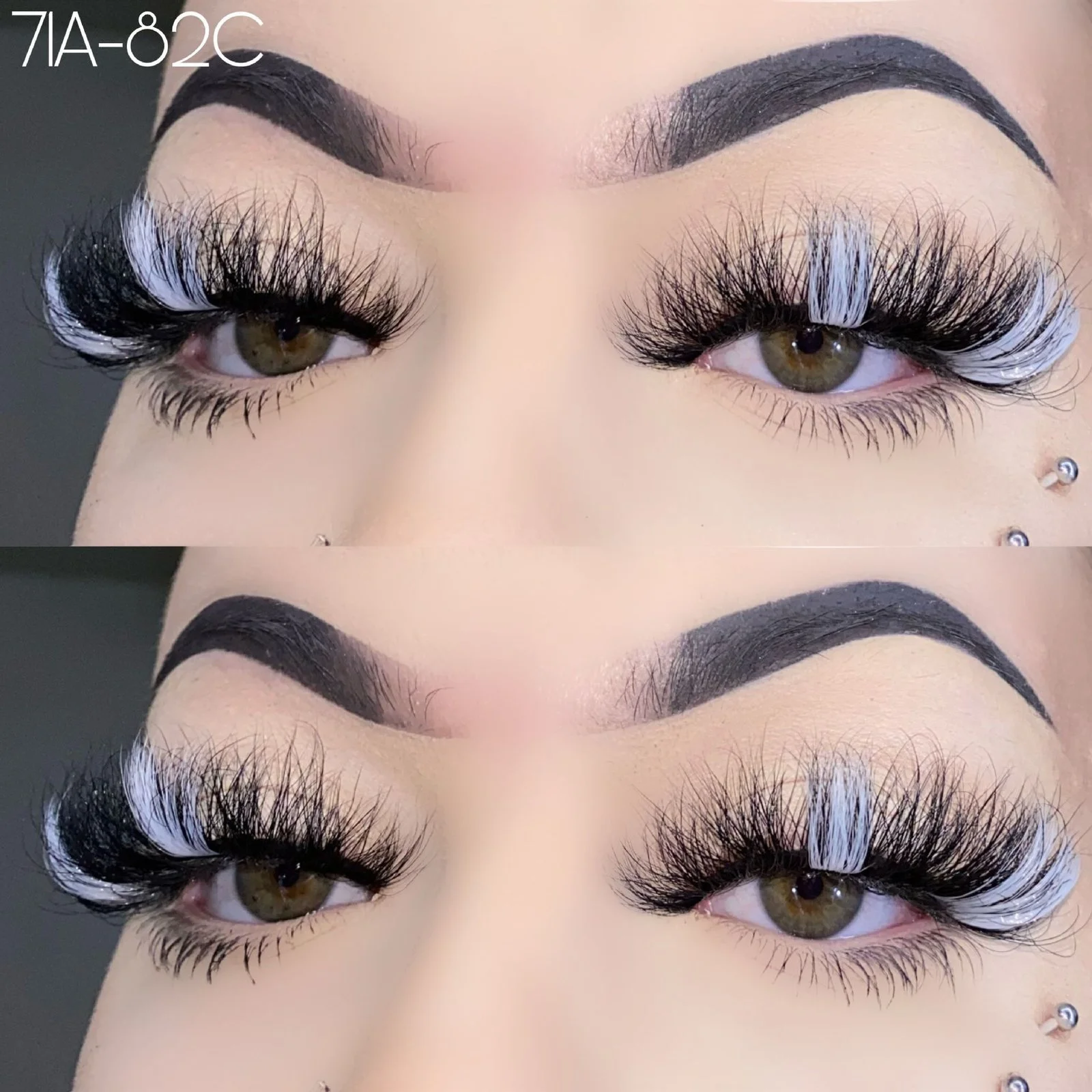 Custom Private Label 5D Color False Eyelashes