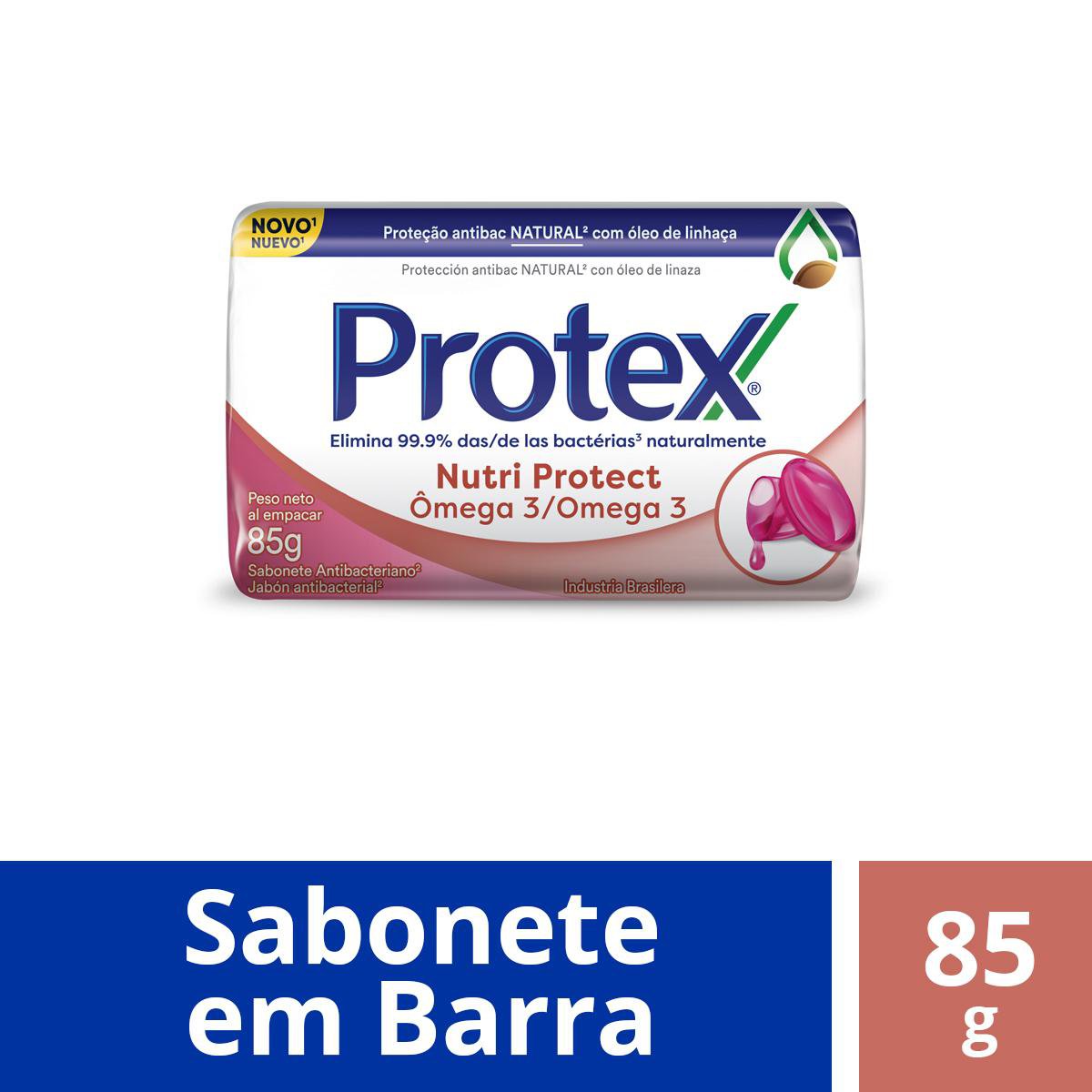 Sabonete em Barra Corporal Protex Omega 3 85g