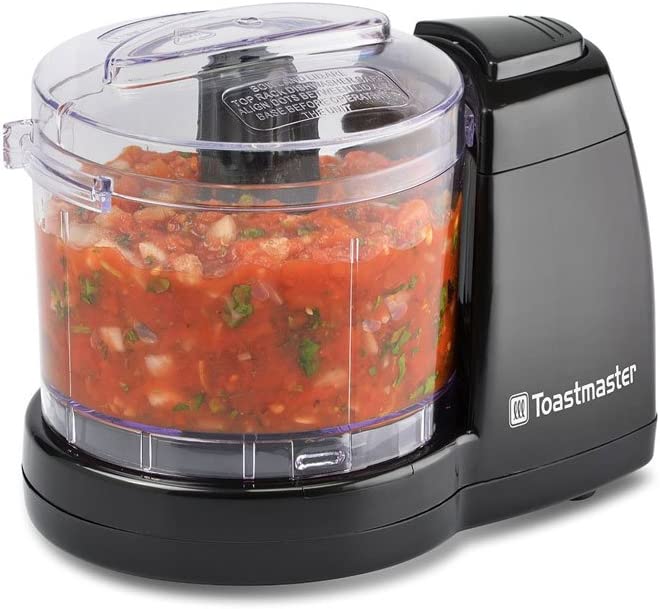 Toastmaster TM-61MCCN 1.5 Cup One-Touch Mini Food Chopper Black