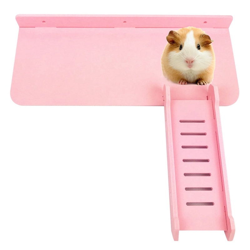 Bangcool Hamster Ladder Platform Set Plastic Hamster Platform Small Animal Platform