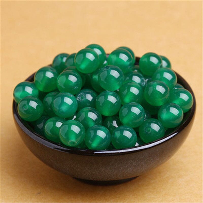 Natural Round Beads Bracelet (40pcs)