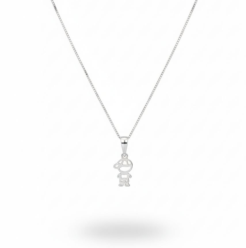 Colar Pingt. Menino Liso