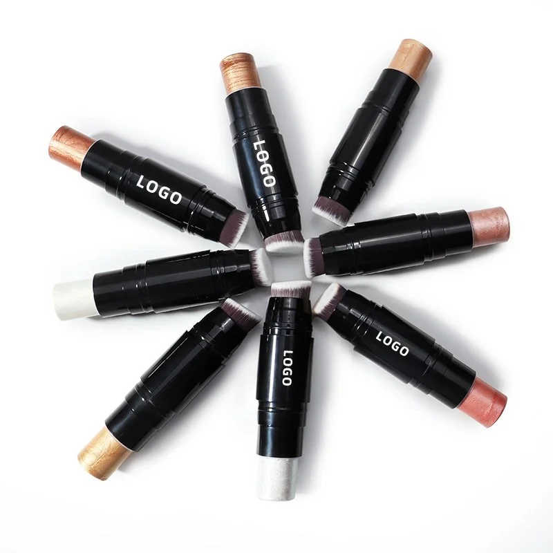 Custom Your Own Makeup Private Label 8 Shades Highlighter Bronzer Stick