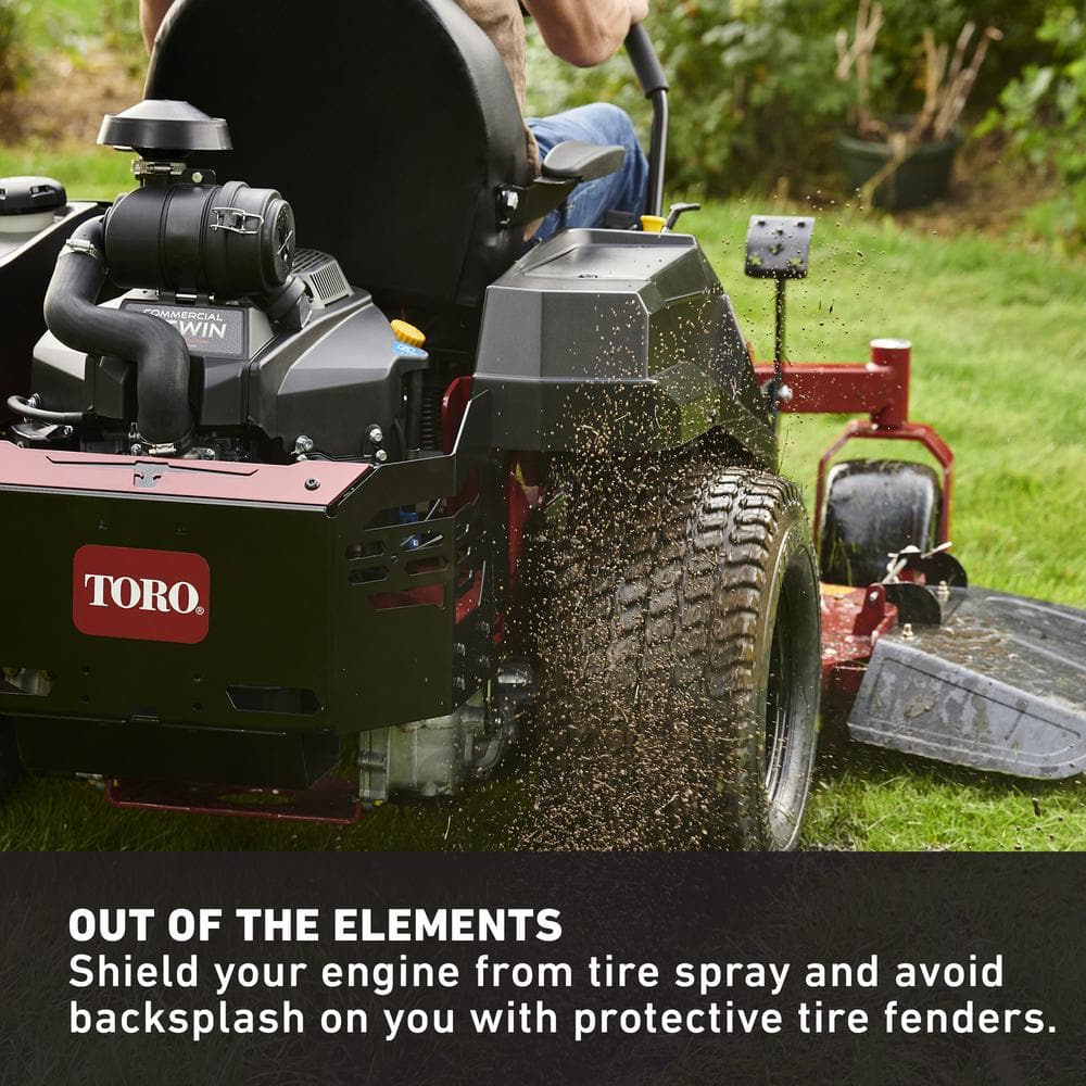 Toro TITAN 54 in. IronForged Deck 21.5 HP Commercial V-Twin Gas Dual Hydrostatic Zero Turn Riding Mower CARB 75310