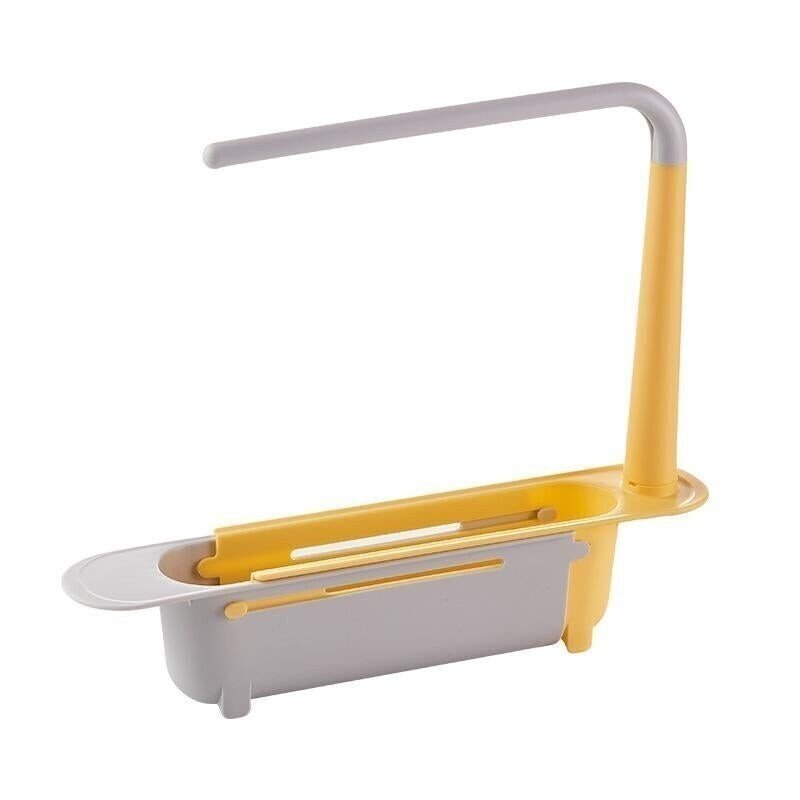 [🔥The 2022 The best Kitchen helper]Updated Telescopic Sink Storage Rack