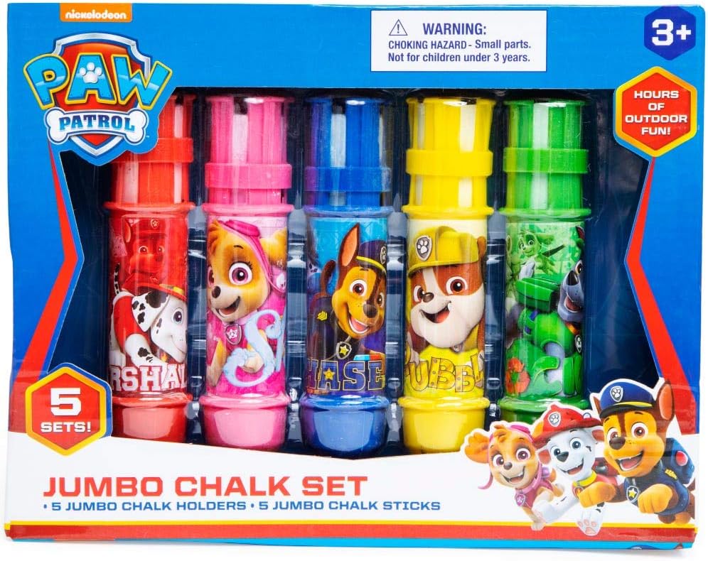 Paw Patrol Jumbo Chalk Set