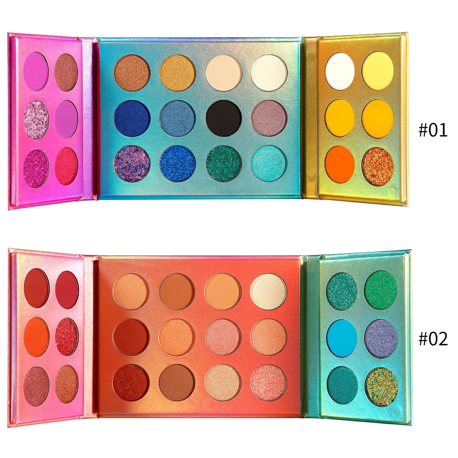 Custom Label 24 Color Makeup Eyeshadow Palette