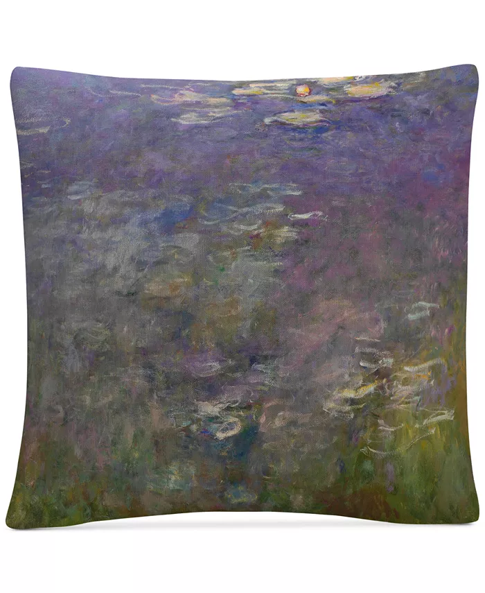 Baldwin Claude Monet Waterlilies Decorative Pillow， 16
