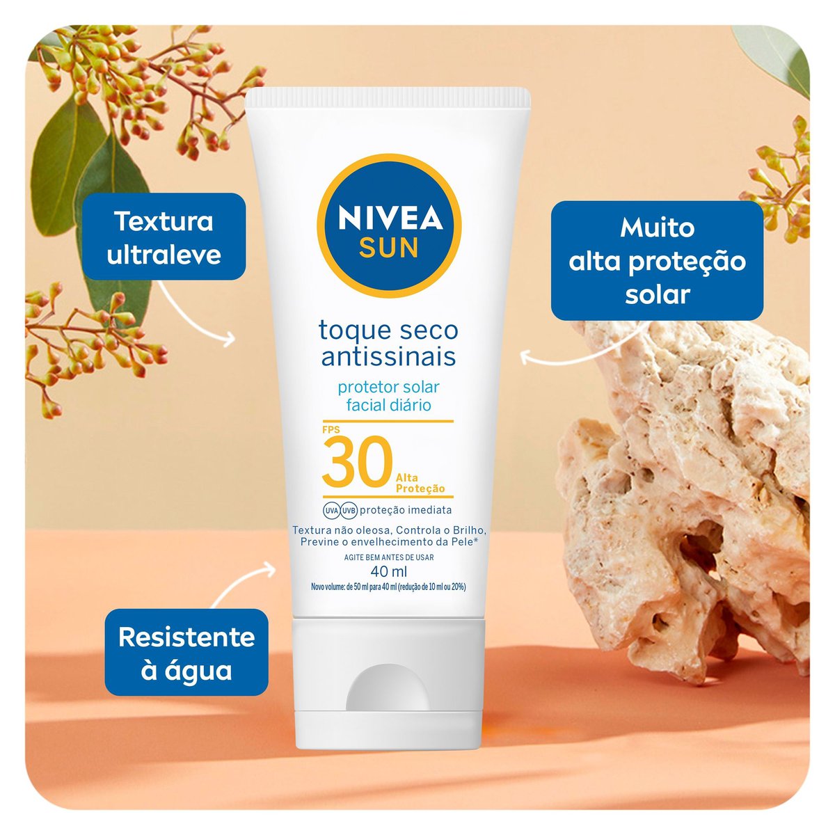 Protetor Solar Antissinais Fps 30 Nivea 50 ml