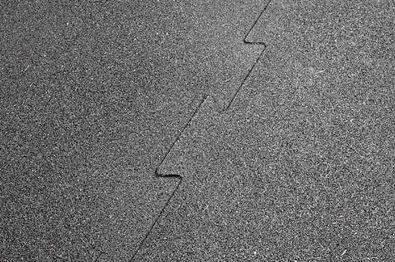 Body-Solid Tools Black Interlocking Rubber Flooring