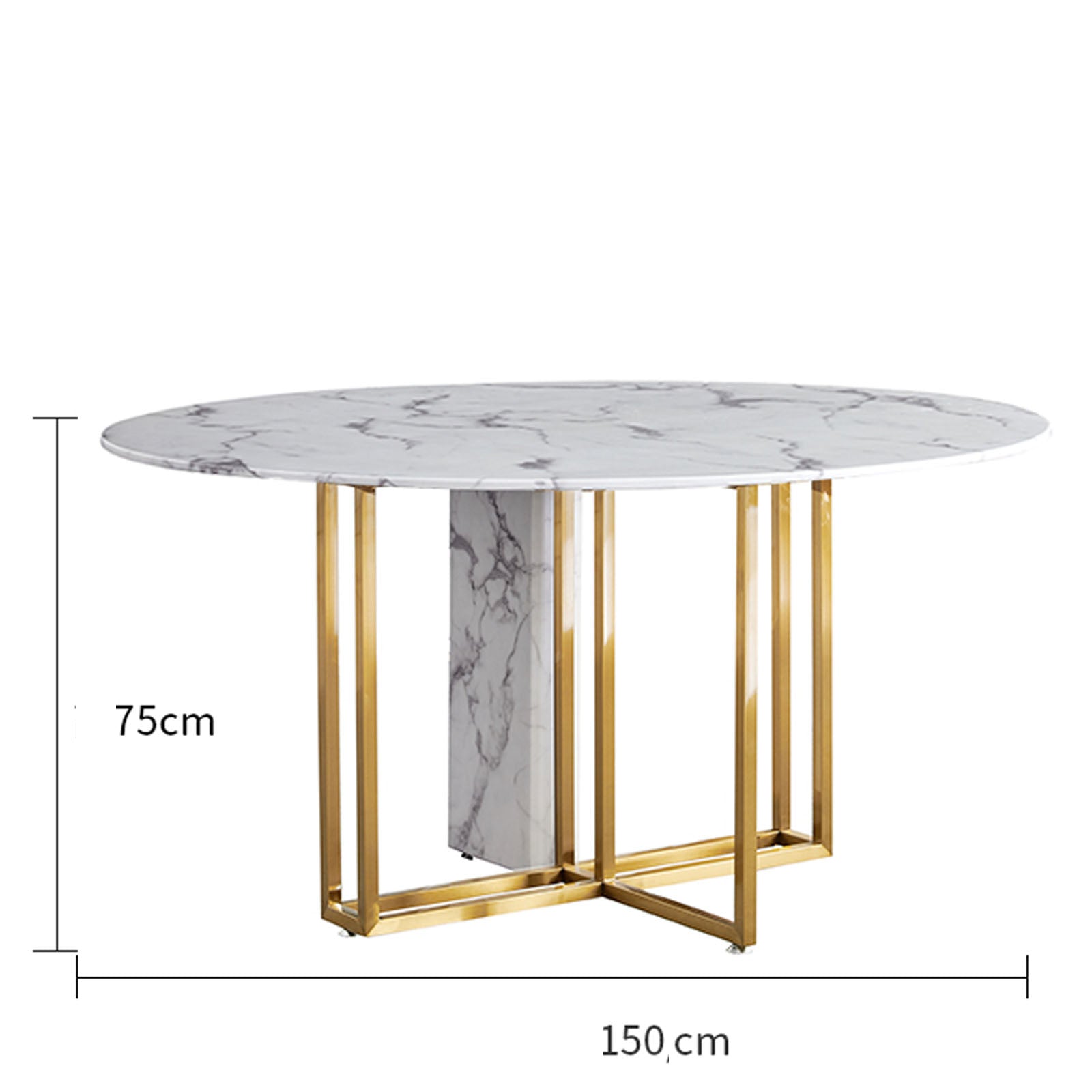 Niort Round Dining Table  Tg-395