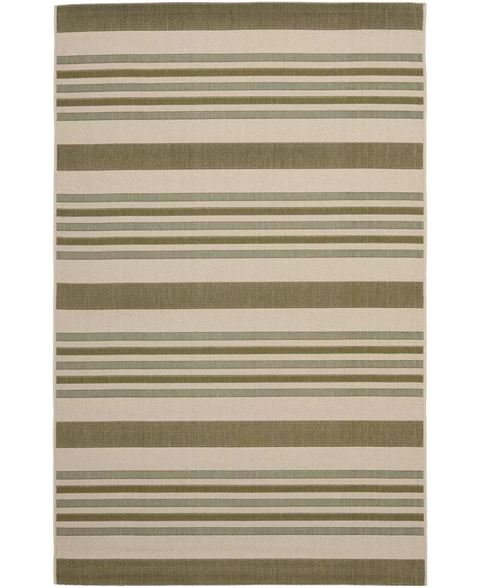 Safavieh Courtyard Beige and Green 5'3
