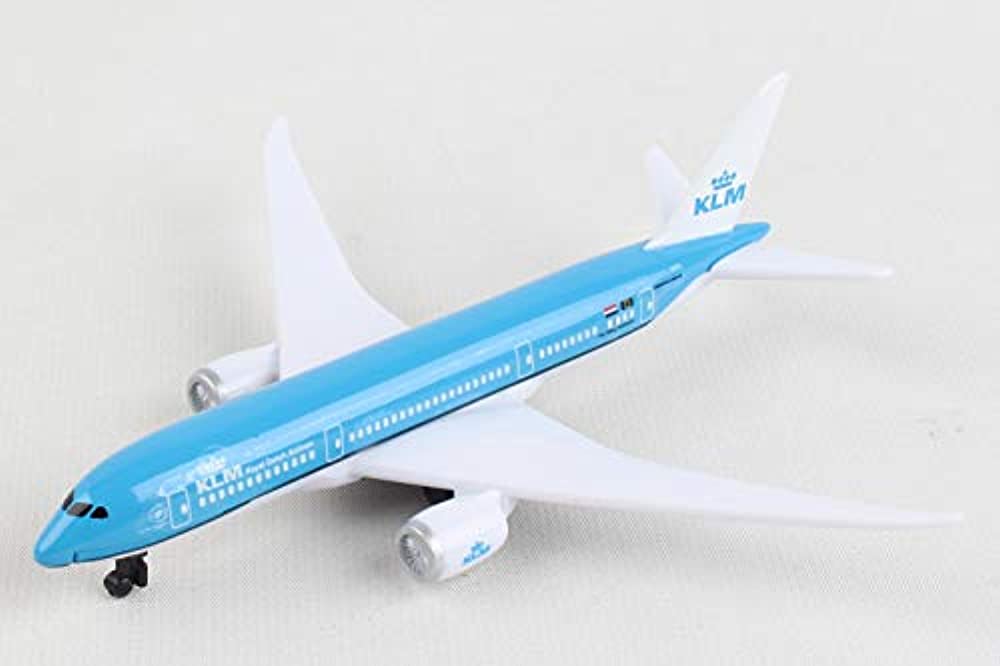 KLM Single Plane， Blue - Daron RT2384 - Diecast Model Plane