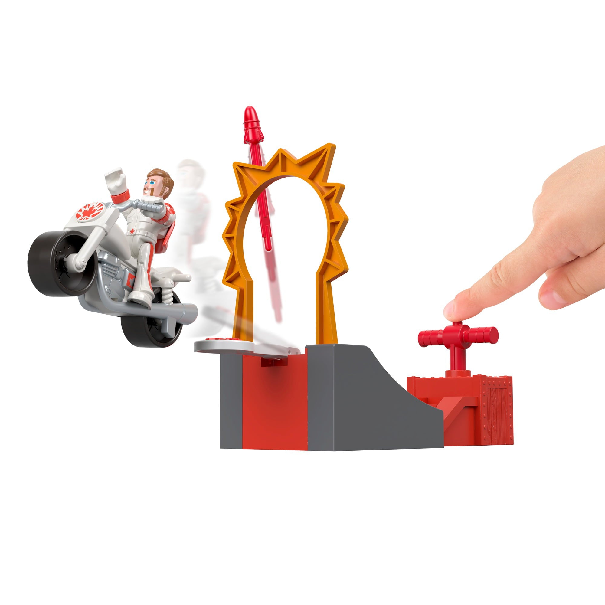 Disney/Pixar Toy Story 4 Duke Caboom Stunt Set By Imaginext