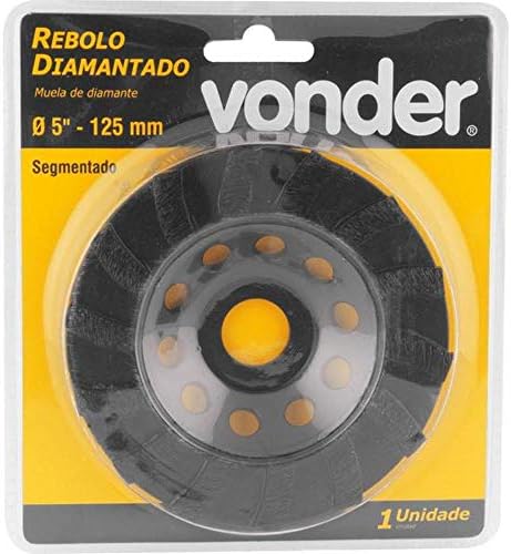 Rebolo Diamantado 125 mm Segm Para Lix Conc