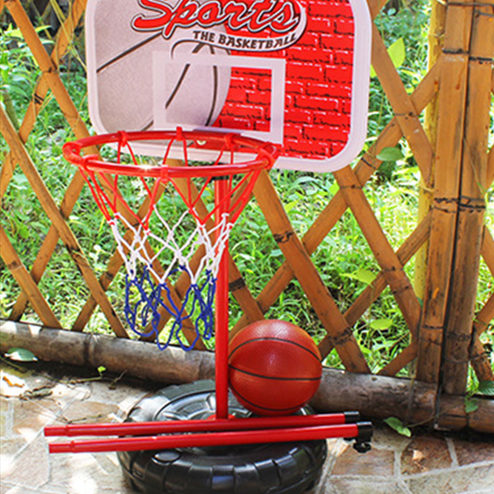 170CM Creative Liftable Basketball Rack Funny Children Indoor Outdoor Basketball Toy Basketball Playing Toy for Kids