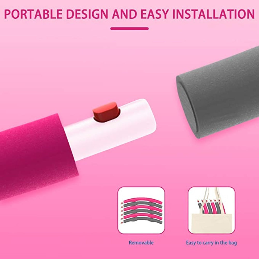 Weighted Hoops Hoop for Adult Foldable Detachable And Size Adjustable Design