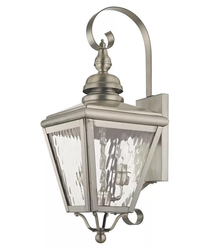 Livex Cambridge 2-Light Outdoor Wall Lantern