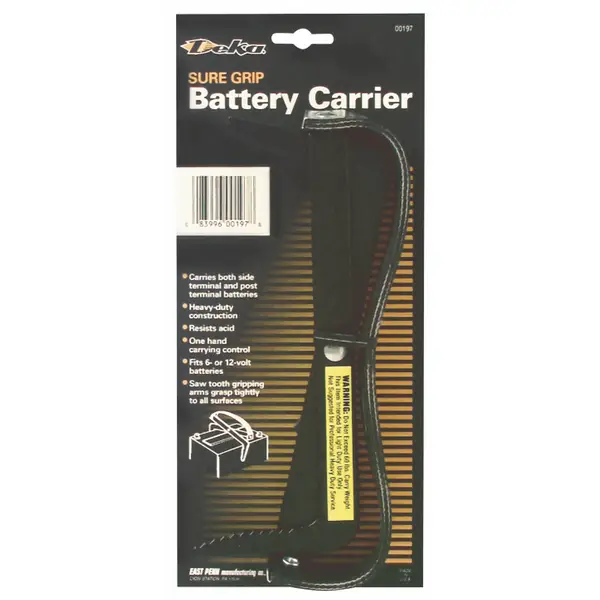 Deka Sure Grip Battery Carrier