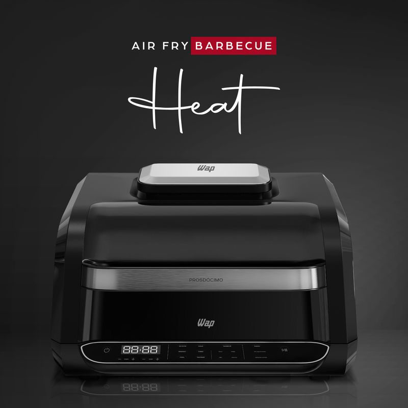 Fritadeira Elétrica Air Fryer WAP Barbecue Heat WC AB1030